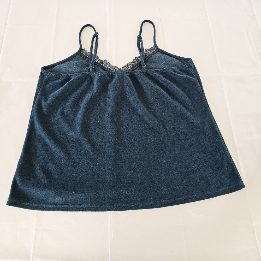 BCBGMaxAzria XL Woman's Teal Camisole - Picture 2 of 10